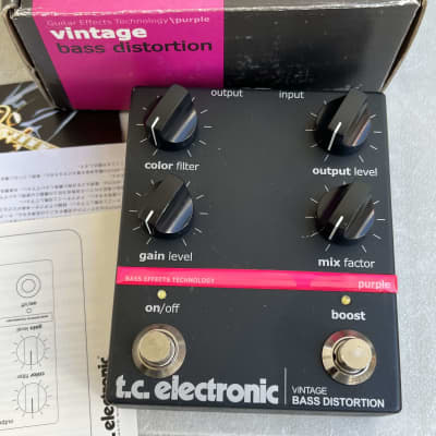 TC Electronic Vintage Bass Distortion *free shipping for sale