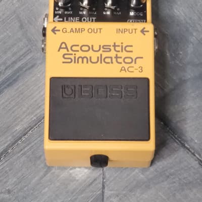 Used Boss AC-3 Acoustic Simulator Effect Pedal for sale