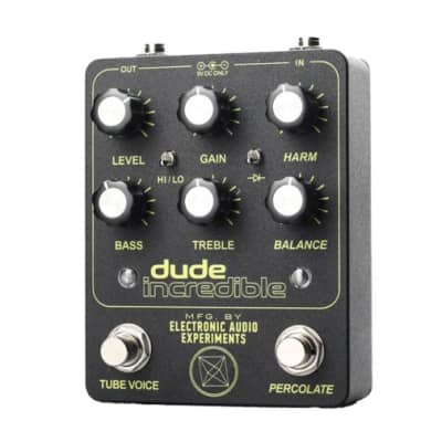Electronic Audio Experiments Dude Incredible Preamp and Fuzz Effects Pedal image 2