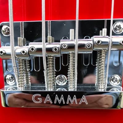 GAMMA Custom Bass Guitar G21-01, Epsilon Model, Tuscany Red image 6
