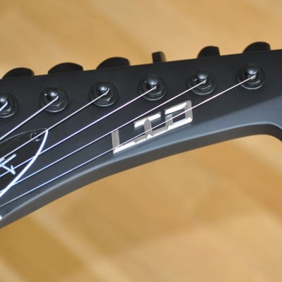 ESP LTD Snakebyte BLKS Black Satin / James Hetfield (Metallica) Signature / Made in Korea / Explorer Type image 9
