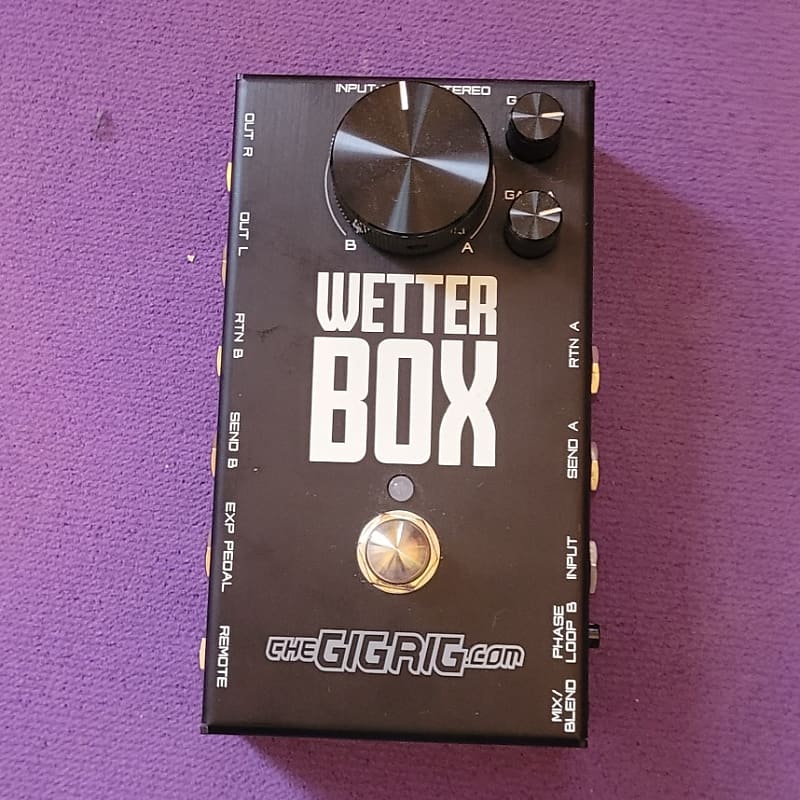 GigRig Wetter Box 2022 Black Reverb