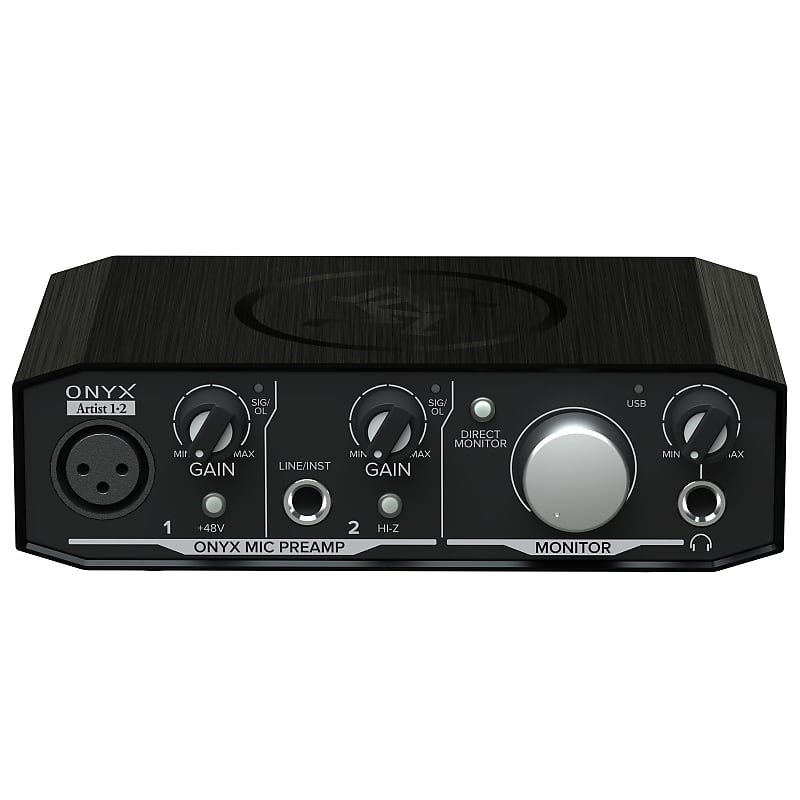 Mackie Onyx Artist 1-2 2x2 Audio Interface w MPM-1000 | Reverb Mackie Onyx Artist 1-2 2x2 Audio Interface w MPM-1000 | Reverb
