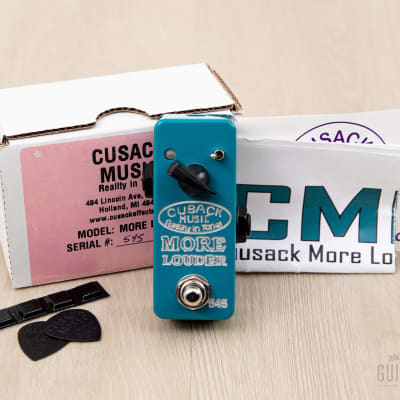 Reverb.com listing, price, conditions, and images for cusack-music-more-louder