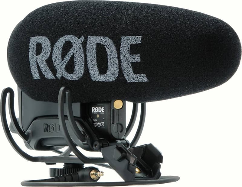 RODE VideoMic Pro+ Compact On-Camera Shotgun Video Mic w/ Rycote Lyre Shockmount image 1