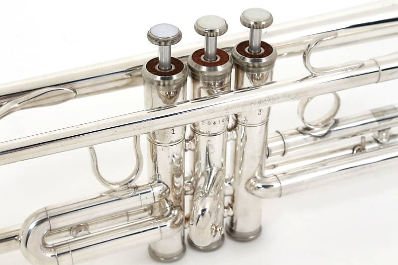 YAMAHA Trumpet YTR3325S, modified, silver plated finish [SN 204188