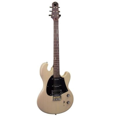 Shergold Masquerader SM02 Thru-Dirty Blonde HSS Electric Guitar for sale