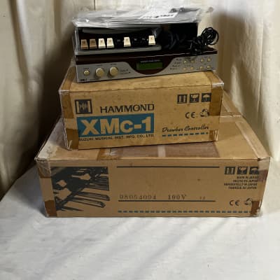 Hammond XM-1 Drawbar Sound Module & XMC-1 drawbars control New battery w/ box