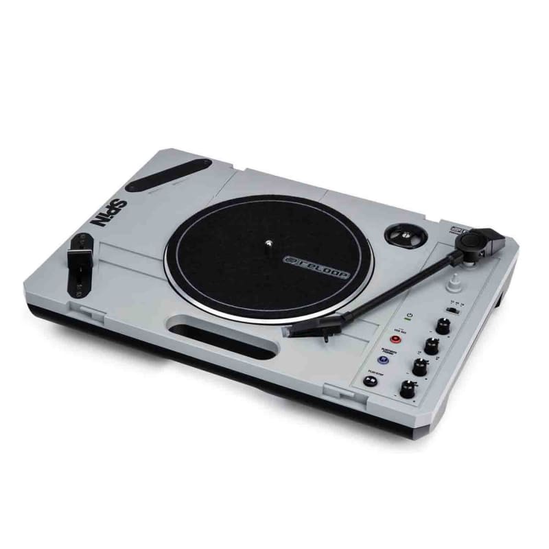 2 x Reloop SPIN Portable DJ Turntable + iRig Mix Mobile DJ Mixer 