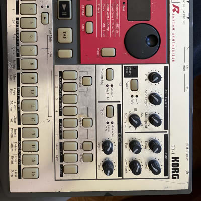 Korg Electribe-R ER-1 Rhythm Synthesizer 2000s - Silver