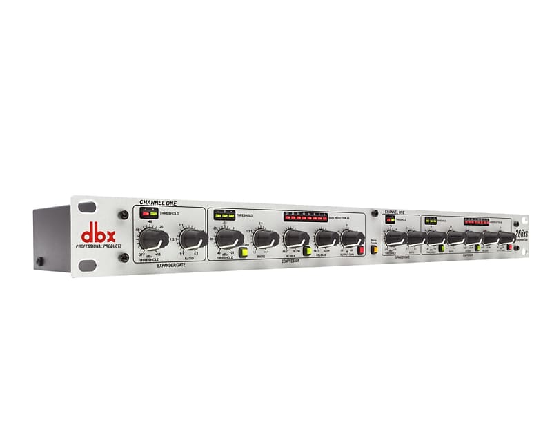 DBX 266xs Dual Channel Compressor Gate Dynamics Processor w/ Side Chain Insert image 1