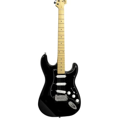 Guitare Electrique G&L TLEG-BLK-M - Standard - Tribute Legacy Gloss Black touche érable for sale