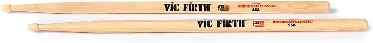 Vic Firth American Classic Drumsticks - 55A - Wood Tip image 1