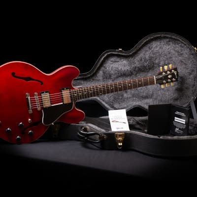 Gibson ES 335 Custom Shop 2009 - Satin Cherry Red image 1