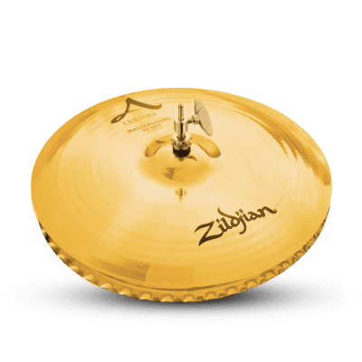 Zildjian A20555 15" A Custom Mastersound HiHats Bottom - HiHat Drumset Cymbal image 2