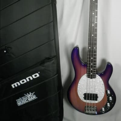 Ernie Ball Music Man StingRay Special 4H Purple Sunset 4-string electric bass with case NEW for sale