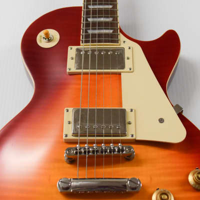Epiphone Limited Edition 1959 Les Paul Standard Electric Guitar - Aged Dark Cherry Burst image 3