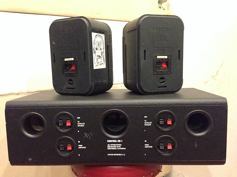 JBL Control 1 Pair with SB-1 Subwoofer