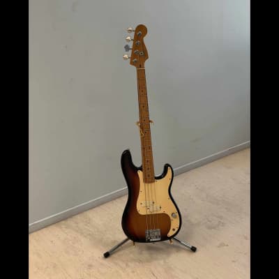 Fender Elite Precision Bass I with Maple Fretboard 1983 - 1984 Brown Sunburst for sale
