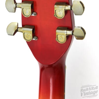 H. S. Anderson Apple Guitar Cherry Sunburst image 6