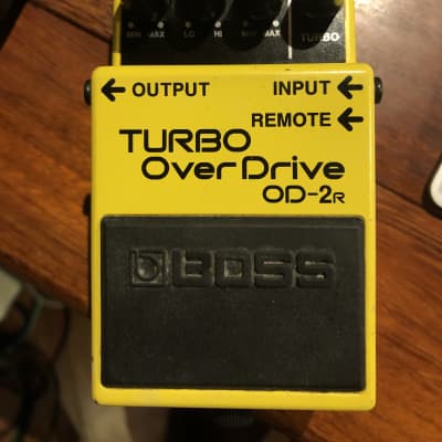 Reverb.com listing, price, conditions, and images for boss-od-2r-turbo-overdrive