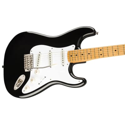 Squier Classic Vibe '50s Stratocaster Electric Guitar (Black) image 7