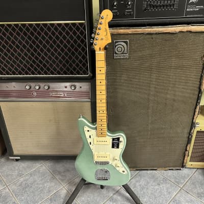 Fender American Professional II Jazzmaster, Maple Fingerboard, Mystic Surf Green for sale