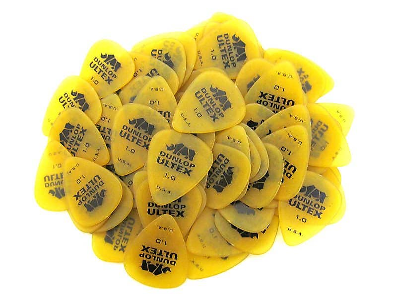 Dunlop Guitar Picks  Ultex Standard  72 Pack  1.0mm  421R1.00 image 1