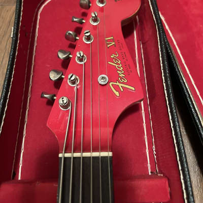 Sargent Fender Baritone 1990s - Red image 3