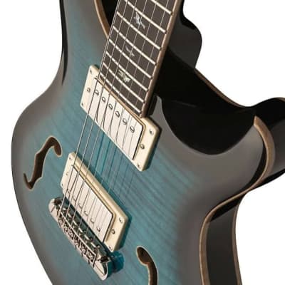 PRS SE Hollowbody II Piezo-Peacock Blue image 7