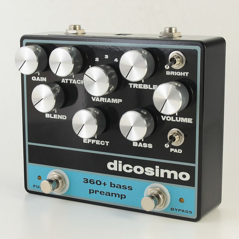 【即購入歓迎】dicosimo 360+ bass preamp DiCosimo Audio 360+ Bass Preamp / ベース専門店 タイズストア