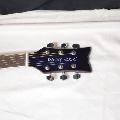 DAISY ROCK DR6221 Pixie blue acoustic electric GUITAR new w/ BAG -Composite Back Blueberry Burst image 5