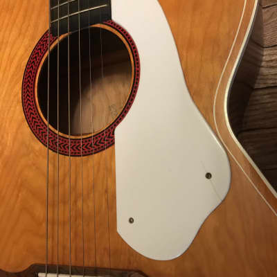 Vintage 1970 Fender F1010 Uni-Bar Acoustic Natural image 7