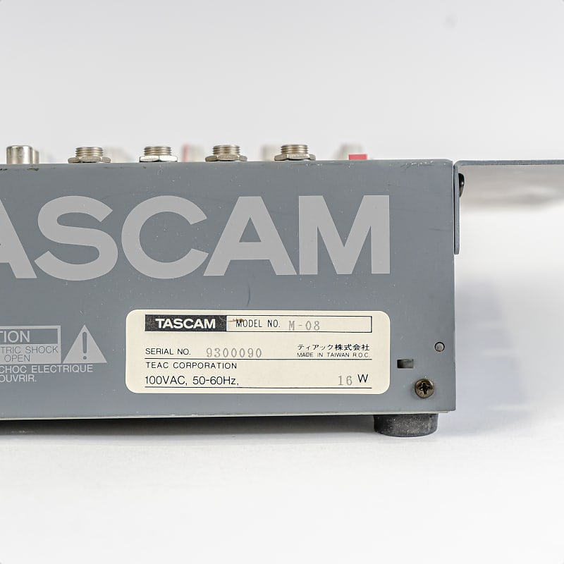 Tascam M-08 8 Channel Analog Mixer Vintage Soundboard Mixing