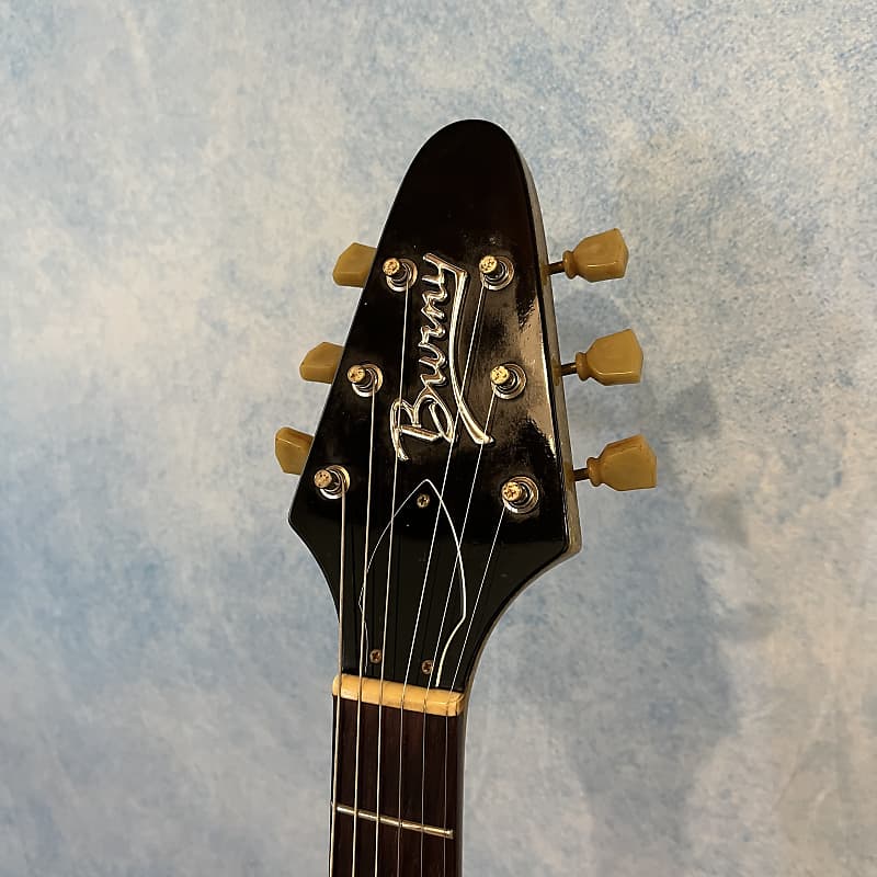 Burny LV 115KK LArc en Ciel ken Signature Gold Flying V Made