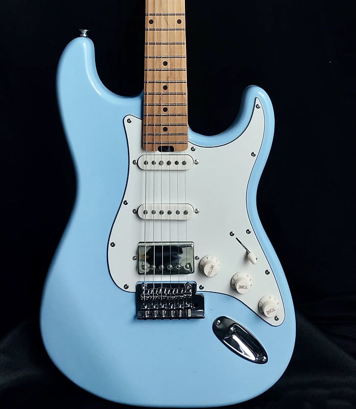 FIREFLY Electric Guitar FFST * Strat Style in Sonic Blue HHS | Reverb