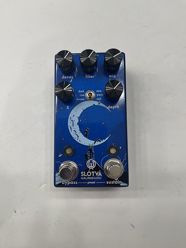 Walrus Audio Slotva Multi Texture Reverb Modulation Guitar Effect