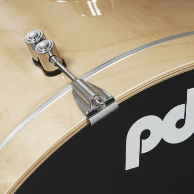 PDP Concept Maple 5-Piece 22|16|12|10|14S Shell Pack - Natural Lacquer - Chrome Hardware image 3