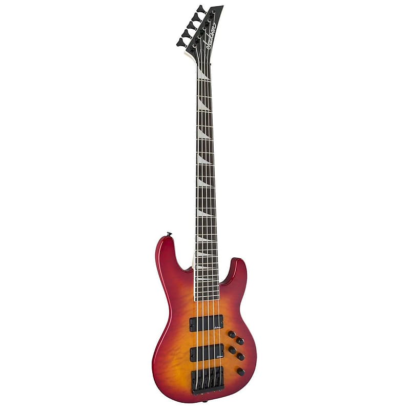 Jackson JS Series JS3VQ 5-String Concert Bass with Amaranth