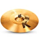 Zildjian 19" K Custom Series Hybrid Crash Thin Drumset Cast Bronze Cymbal with Dark Sound and Large Bell Size K1219