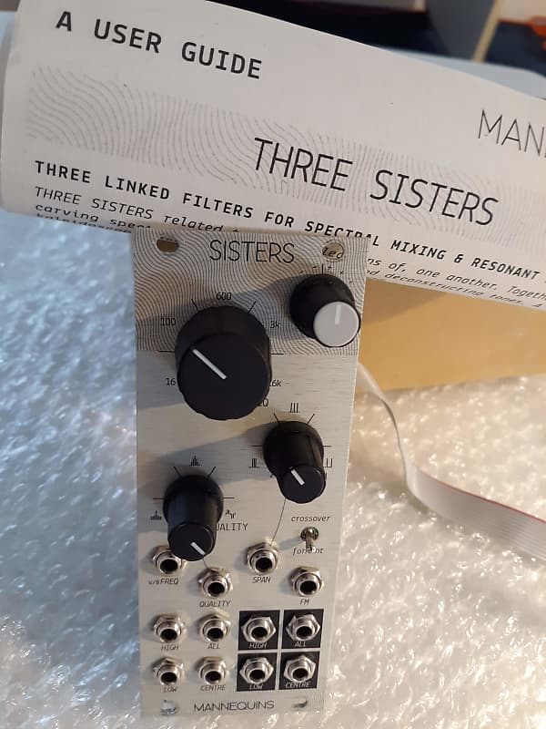 Mannequins Three Sisters Filter Eurorack Module Excellent Reverb