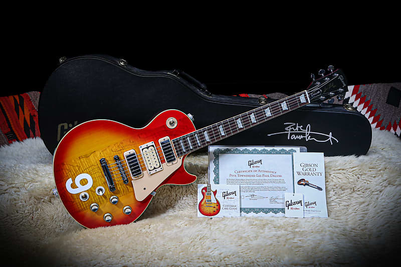 2005 Gibson Custom Shop Les Paul Deluxe Pete Townshend #9 "Sunburst" image 1