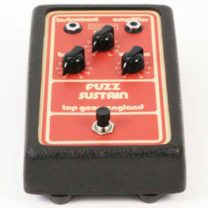 1979 Top Gear Fuzz Sustain - Very Rare Top Gear of England Fuzz Pedal! image 3
