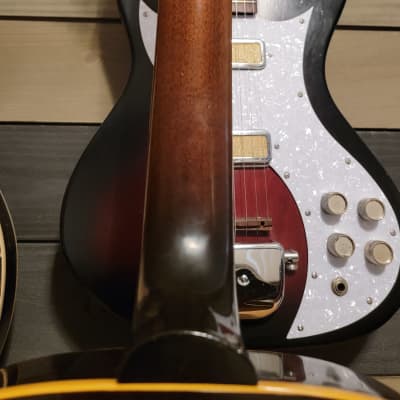 1963 Epiphone A622 Zenith Acoustic Archtop Guitar 16.5" LB Sunburst Repair Free image 17