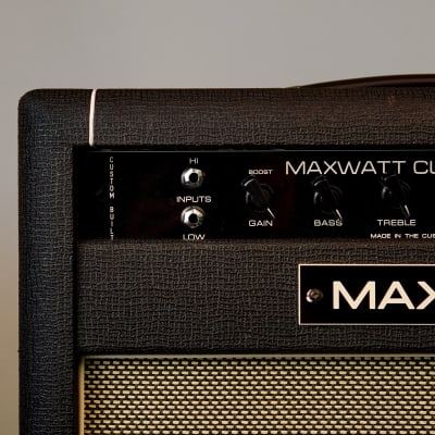 2017 Maxwatt by Hiwatt Custom Studio Stage Mark III S.S. 112 50W 1x12 Combo Amp image 4