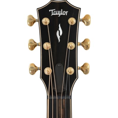 Taylor 814ce Builder's Edition Spruce/Rosewood Acoustic-Electric Guitar - Blacktop image 6