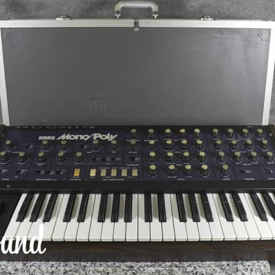 KORG Mono/Poly Vintage Analog Polyphonic Synthesizer Very Good Condition.