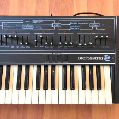 siel orchestra 2 or 800 string synthesizer very good condition image 4