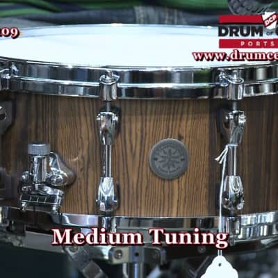 Tama Starphonic Bubinga Snare Drum 14x6 Matte Cordia image 3