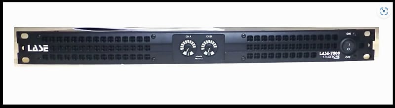 LASE-7000 Series Professional Power Amplifier 1U 2 x 3500 RMS Watts 8Ω Class D image 1